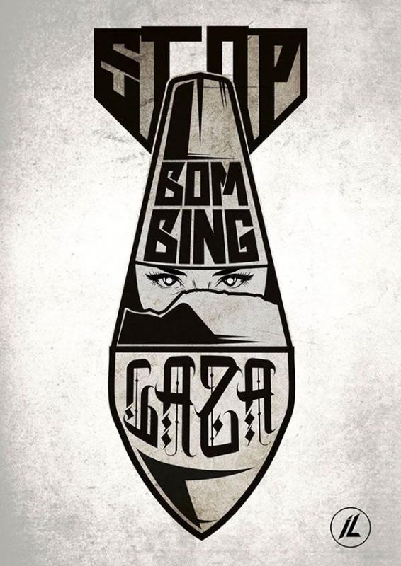 Bombing Gaza (by Giovanni Mei - 2024)